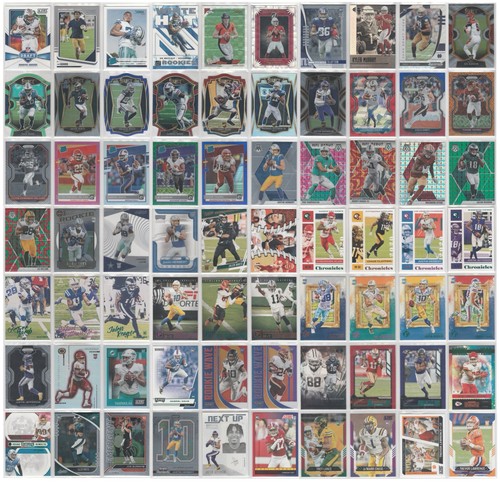 Lotto 412 carte nfl - lotto,