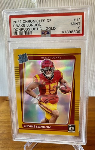 2022 drake london - drake, donruss