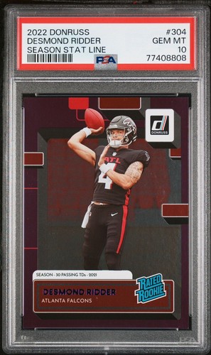 Desmond ridder 2022 - ridder, donruss